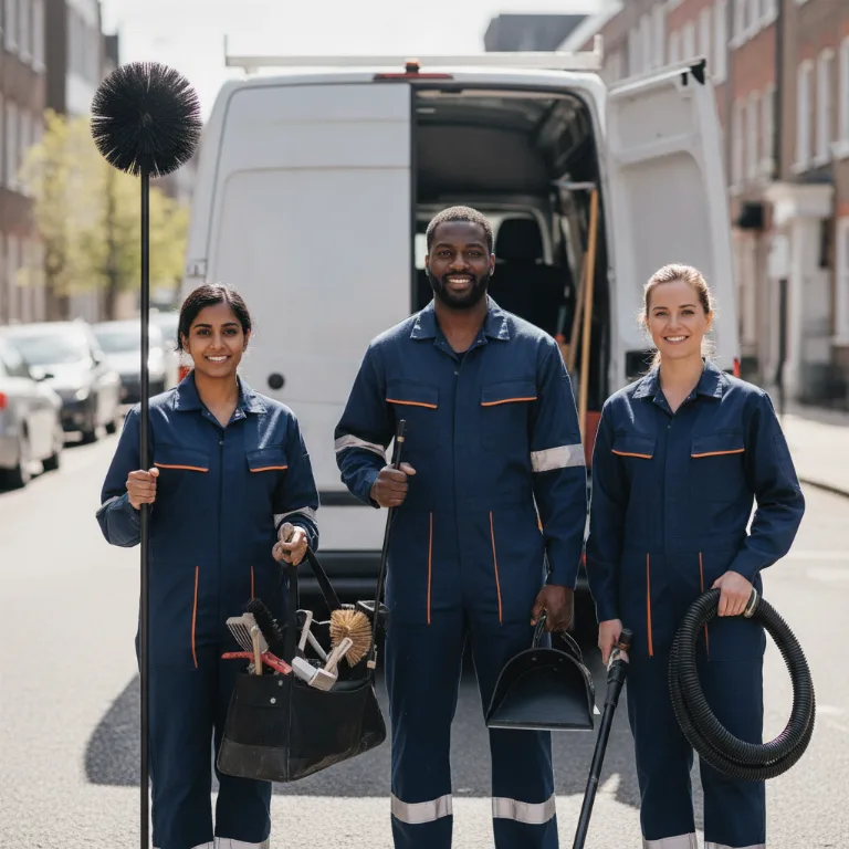 Chimney Sweep team in Astoria